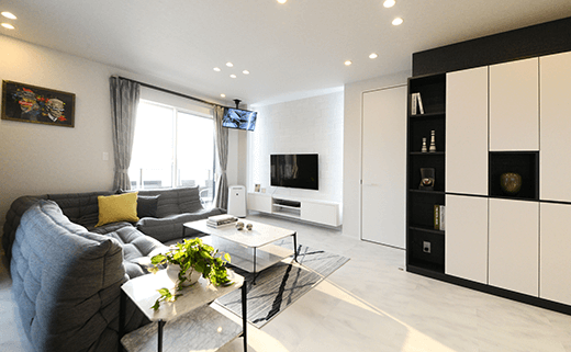 大人数の来客も歓迎のイメージ