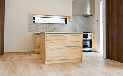 機能性のある住宅のイメージ